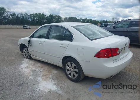 2007 Kia Optima Lx V6 from USA, damaged, VIN KNAGE124375129222
